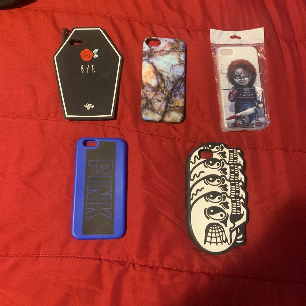 IPHONE 6/7 cases COFFIN CASE AND SKULL CASE SOLD